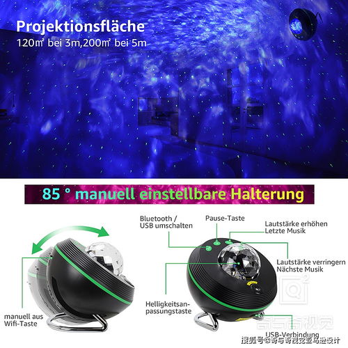 產(chǎn)品拍攝精修亞馬遜主圖設(shè)計案例展示 氛圍燈產(chǎn)品